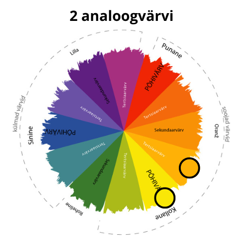 1. 2 analoogvärvi