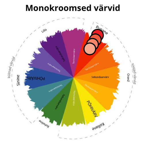 4. Monokroomsed värvid